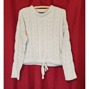 Self Esteem Women's Sweater Knit White Size Medium